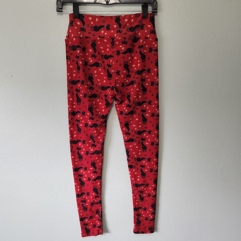 Halloween Black Cat Legging lularoe